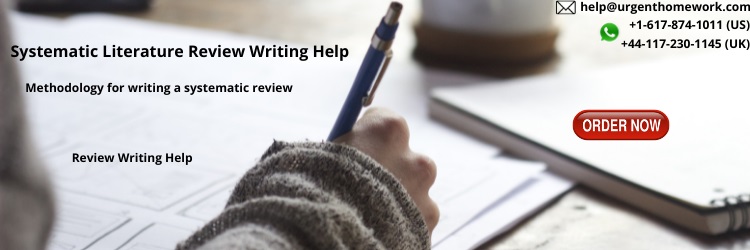 Systematic Literature Review Writing Help