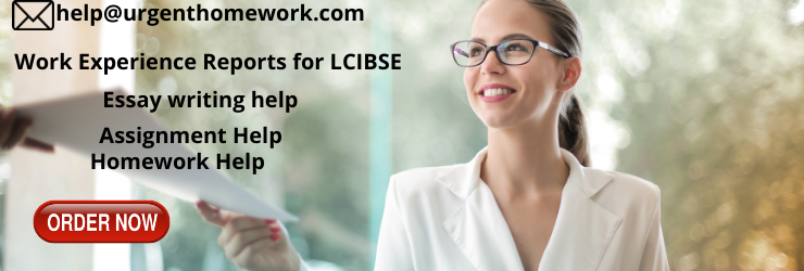Work Experience Reports for LCIBSE