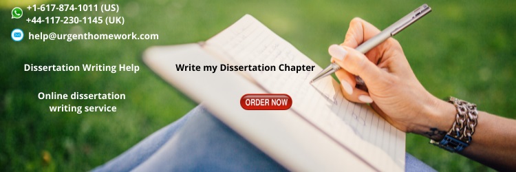 Write my Dissertation Chapter