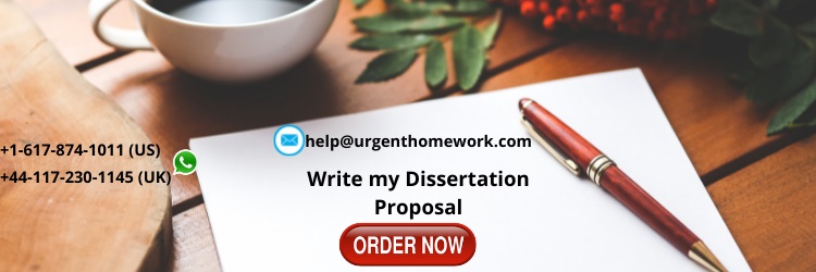 Write my Dissertation Proposal