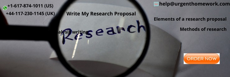 Write My Research Proposal