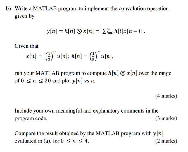 Write a MATLAB Program Write a MATLAB Program img6