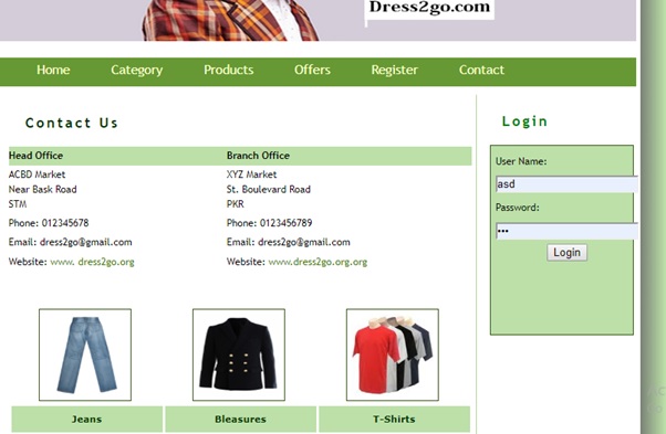 Dress2Go E-Commerce Website Dress2Go E-Commerce Website img24