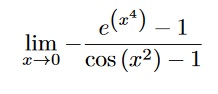 Math 1013 M exercise 3 Find the following limits