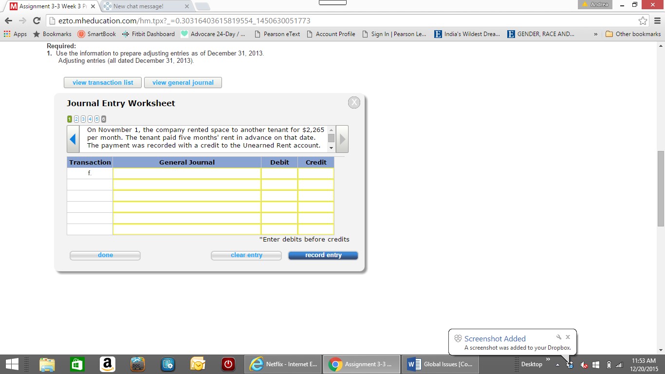 Practice of recording prepaid expenses and unearned revenues Image 7